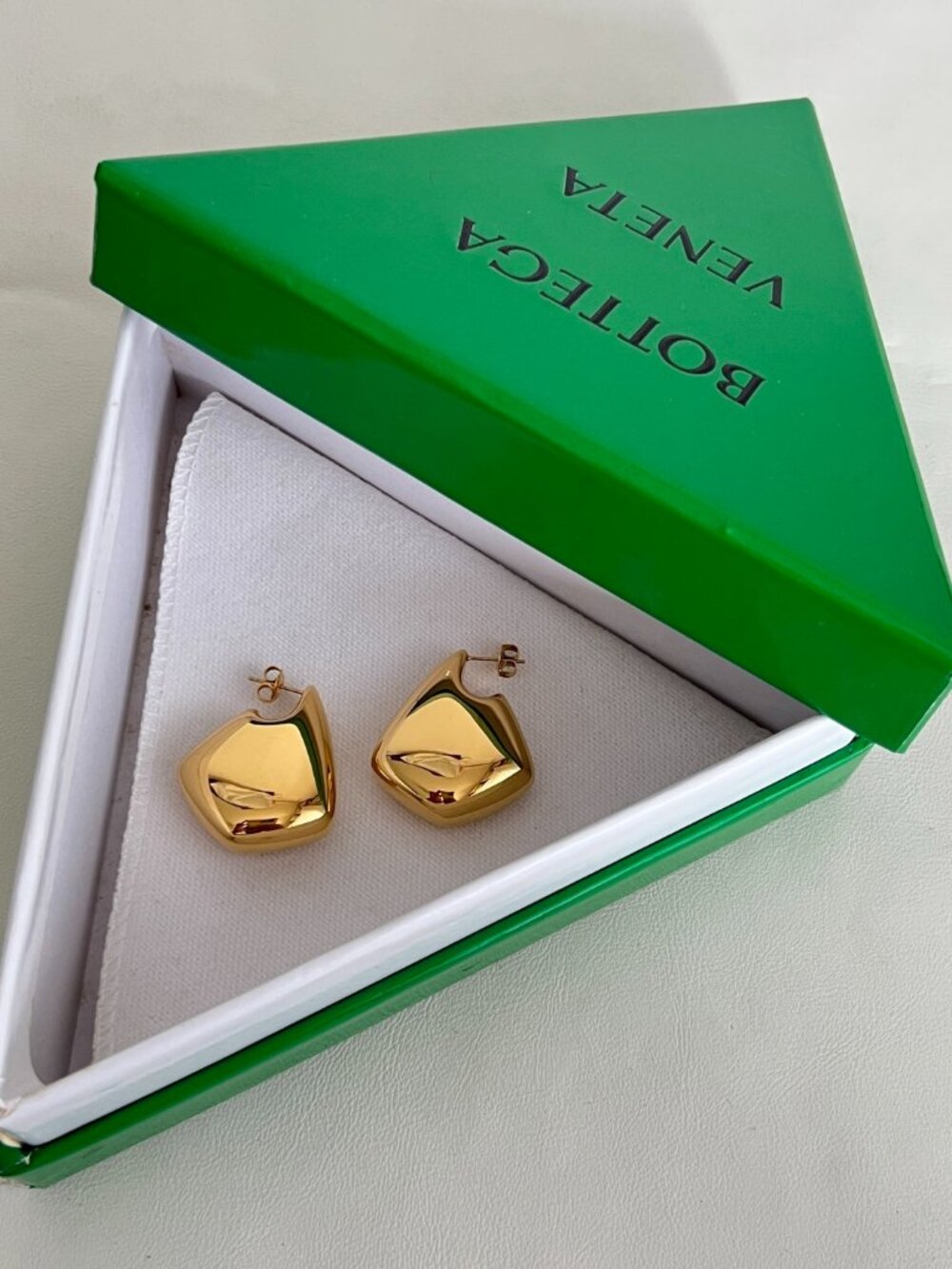 Bottega Veneta's Gold-tone Hoop Earrings